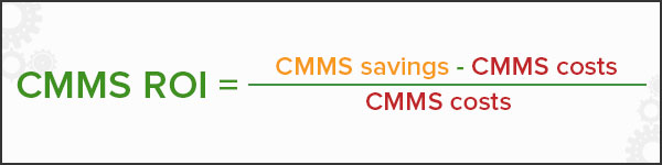 CMMS ROI calculation