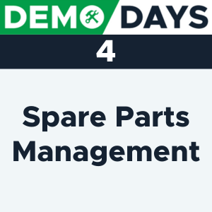 Webinar: Demo Days - Spare Parts Management - Reg Page onDemand