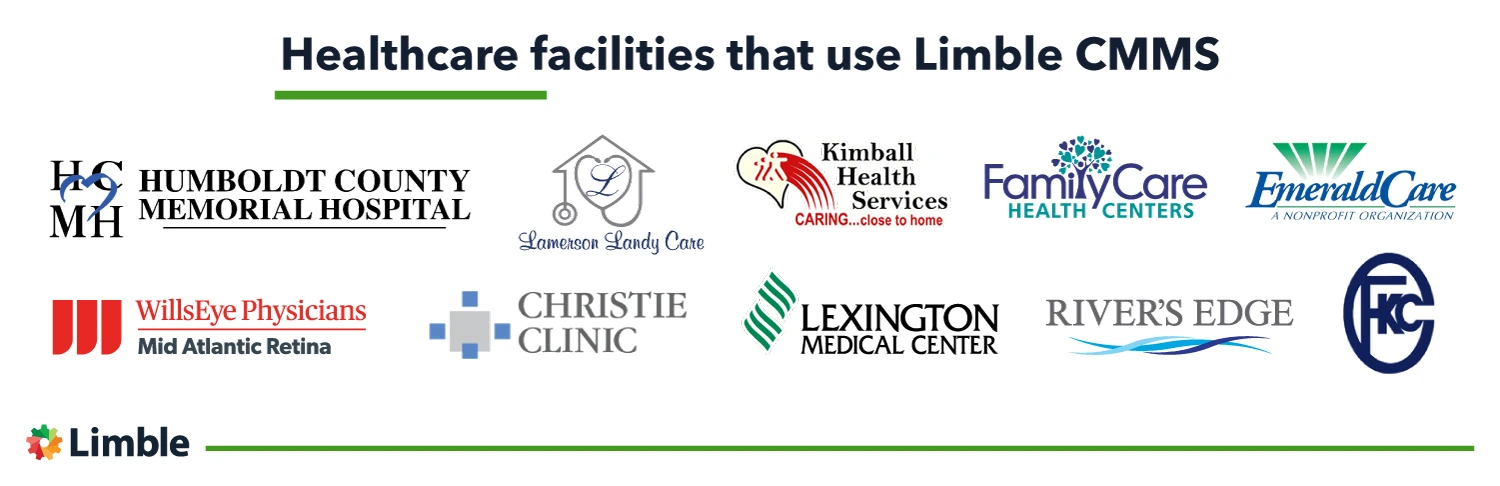 Healthcare facilities management with Limble CMMS
