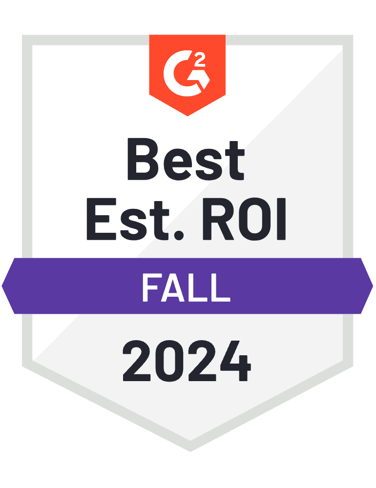 Best estimated ROI